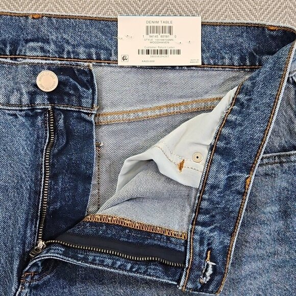 Mode of One Jeans Men's 36W 32L Blue Denim Stretch Straight Leg Quiet Luxury NWT - Picture 12 of 16